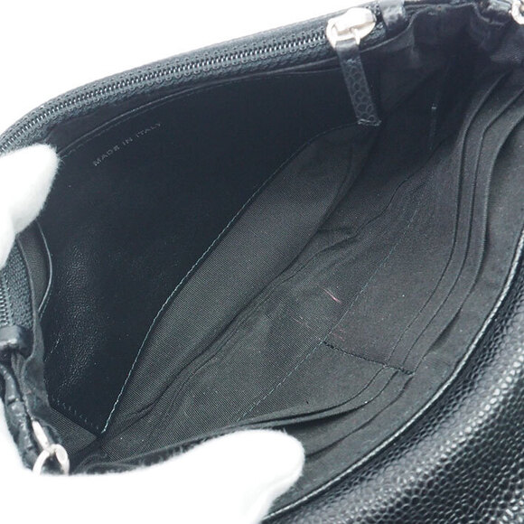 Chanel Chain Shoulder Bag Half Moon CC Wallet Coco Mark - Picture 3 of 7